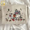 Cute Totoro Embroidered Shirt Anime Themed Sweatshirt Fan Gift