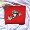 Deku Anime Embroidered Shirt My Hero Academia Anime Brand Embroidered Shirt Anime Design For Shirt Anime Gift