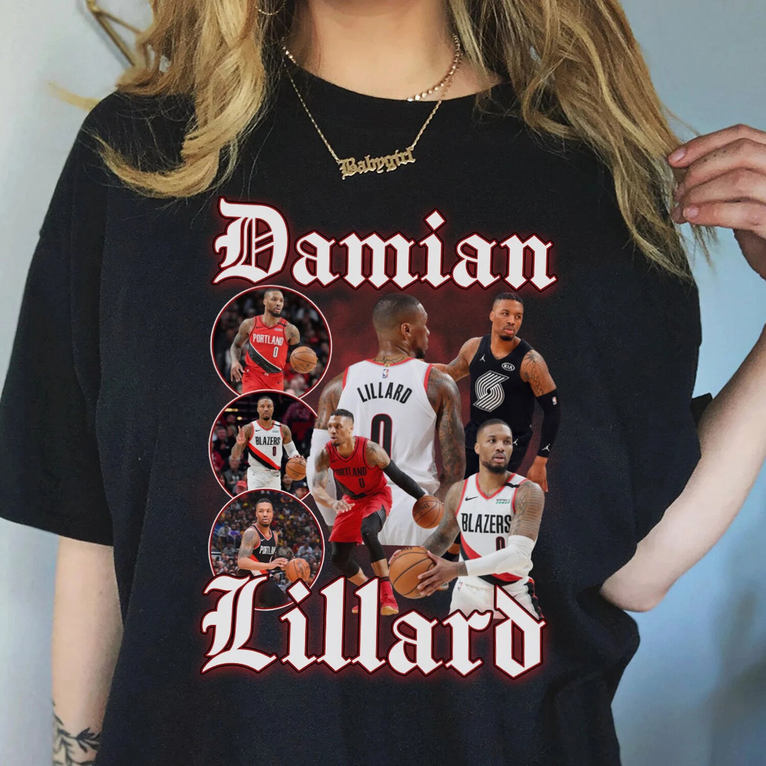 Vintage Damian Lillard shirt