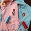 Embroidered Lovely Baby Aliens Characters Embroidered Shirt Love Gifts