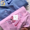 Embroidered Stitch hoodie Personalized Initial heart Couple Sweatshirts crewneck gift for birthday and anniversary