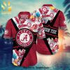 Alabama Crimson Tide NCAA For Sports Fan Flower Hawaiian Beach Shirt