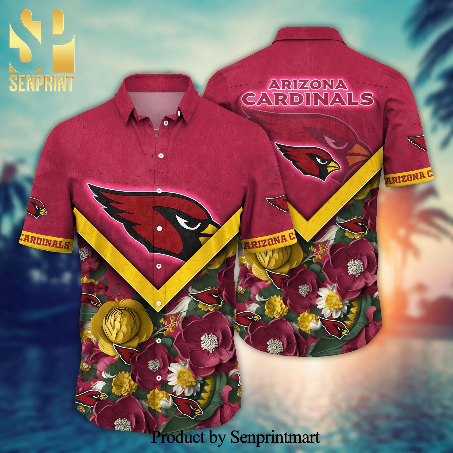 Arizona Cardinals NFL For Sports Fan 3D All Over Printed Hawaiian Shirt