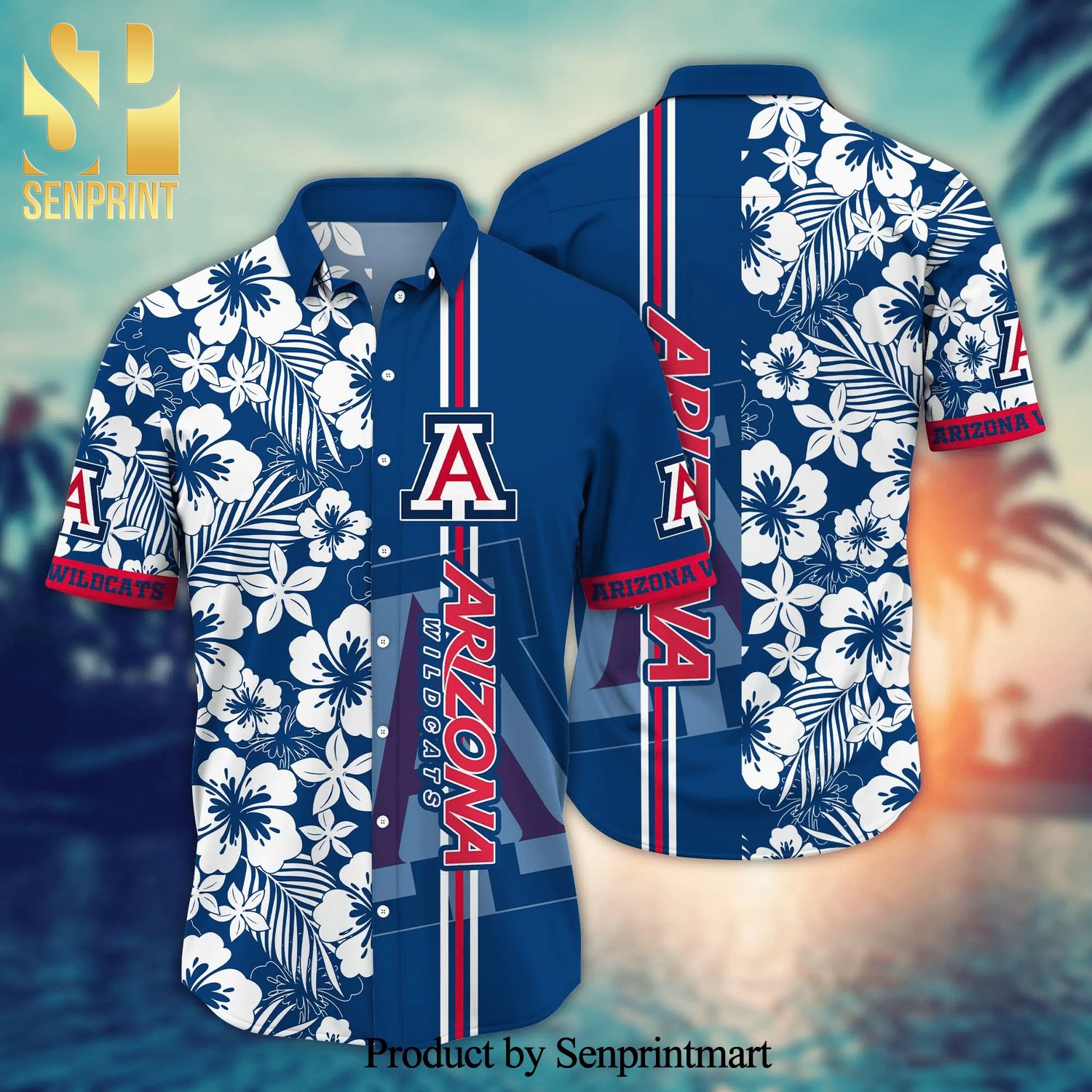 Arizona Wildcats NCAA For Sports Fan Full Printing Hawaiian Style Shirt