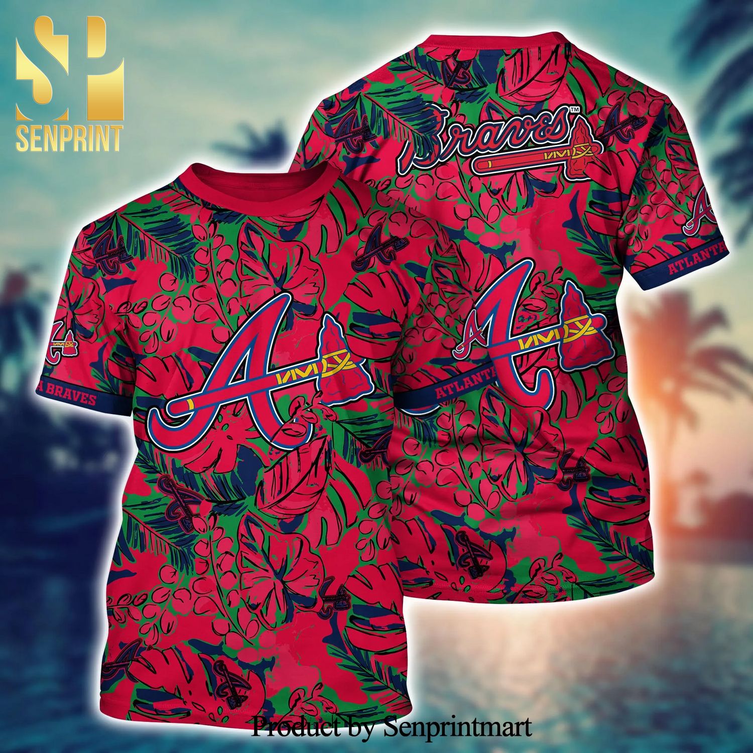 Atlanta Braves MLB Hawaiian Shirt 3D, Gift For Sports Lovers