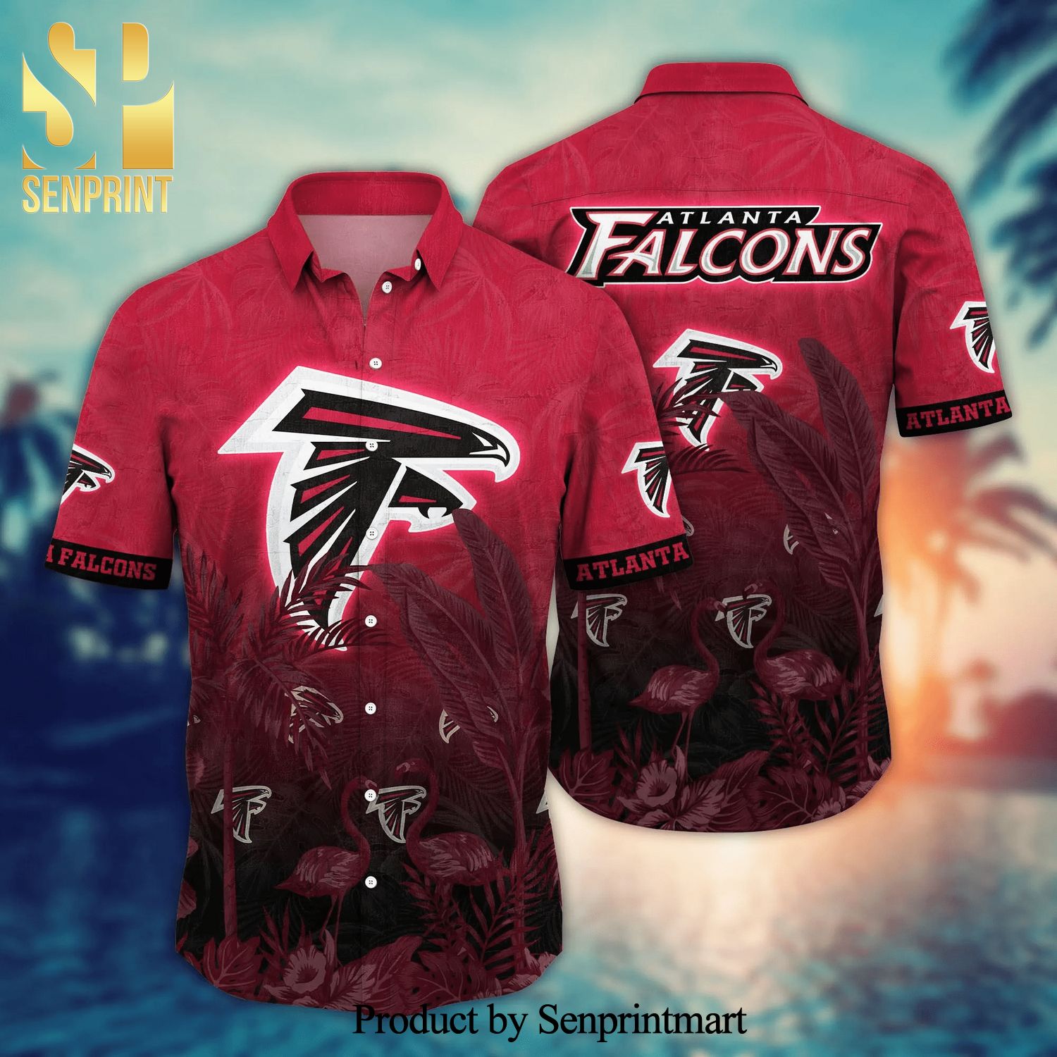 Atlanta Falcons NFL For Sports Fan All Over Printed Hawaiian Style Shirt