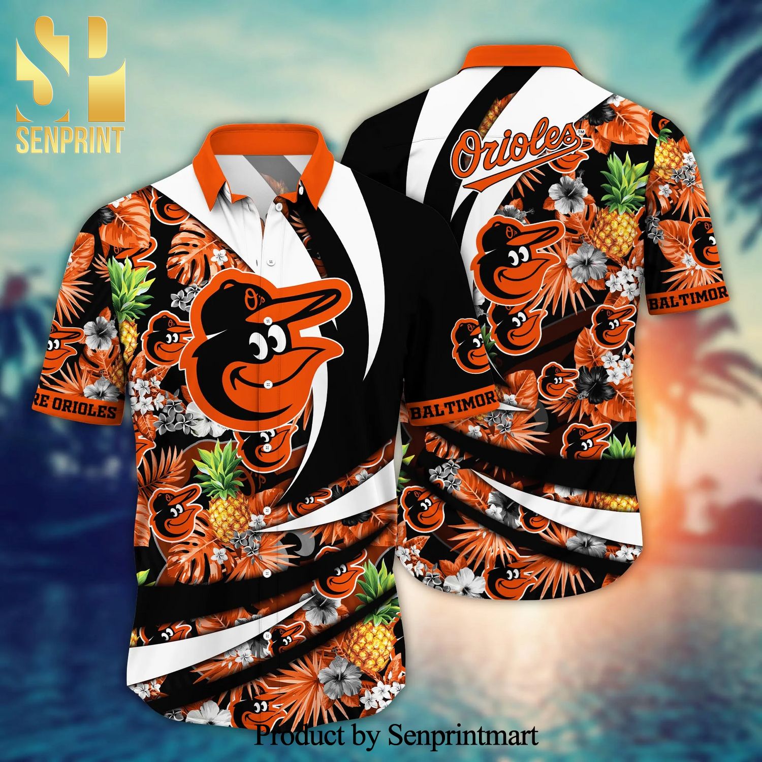 Baltimore Orioles MLB For Sports Fan Summer Hawaiian Style Shirt