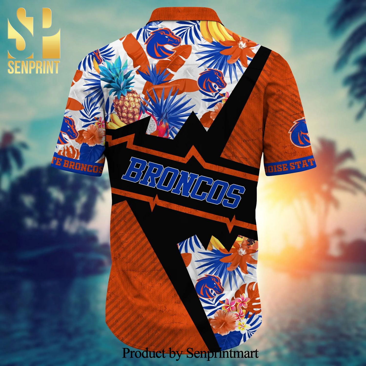 Cincinnati Bengals Mens Aloha Shirts Summer Hawaii Shirt Short