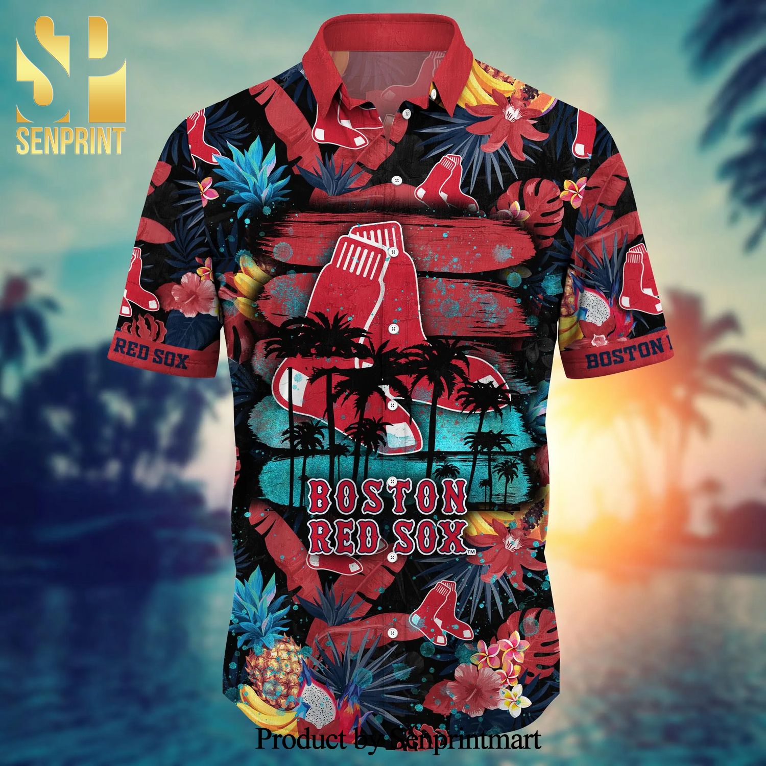 Boston Red Sox MLB Hawaiian Shirt Special Gift For Real Fans - Freedomdesign