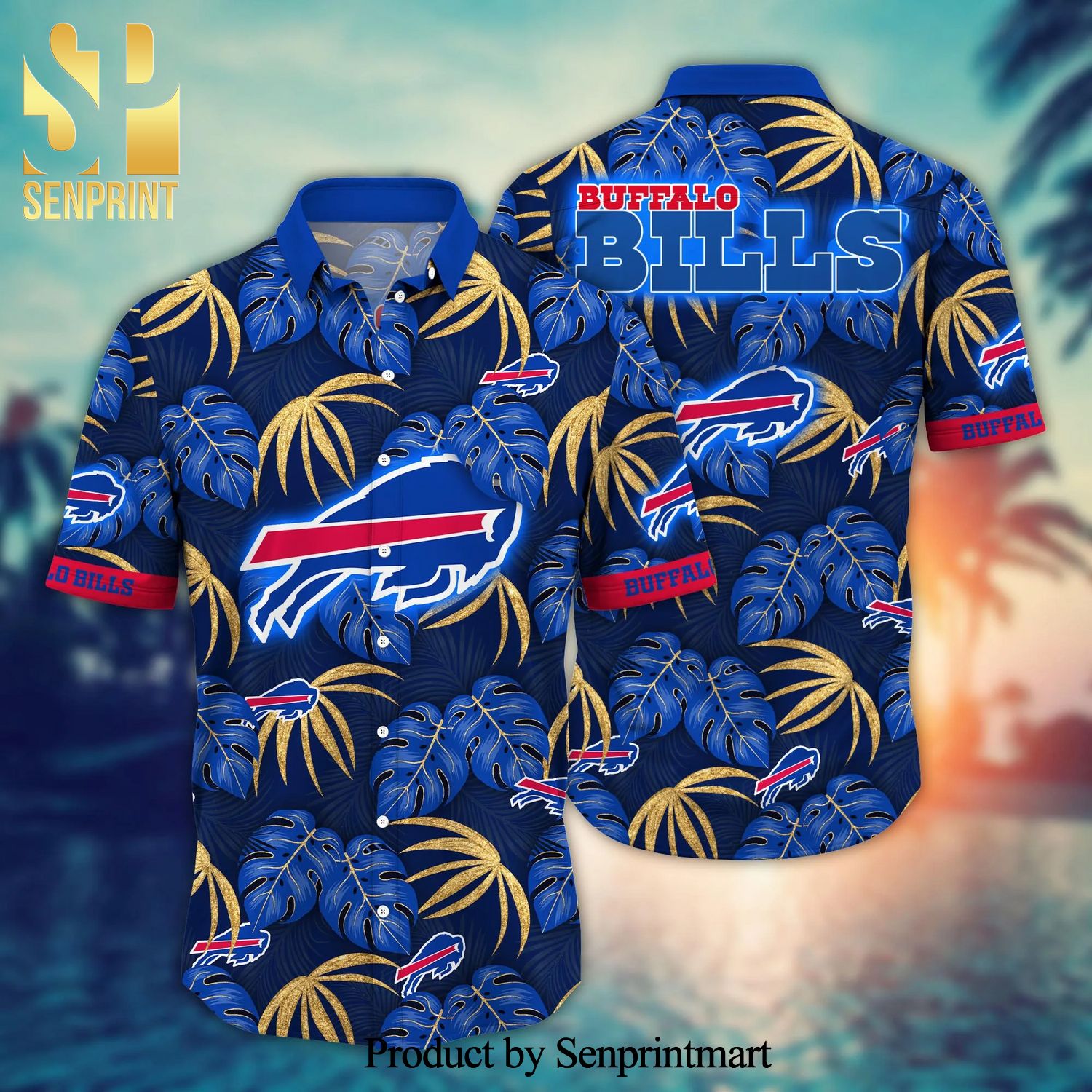Buffalo Bills NFL For Sports Fan Floral Hawaiian Beach Shirt