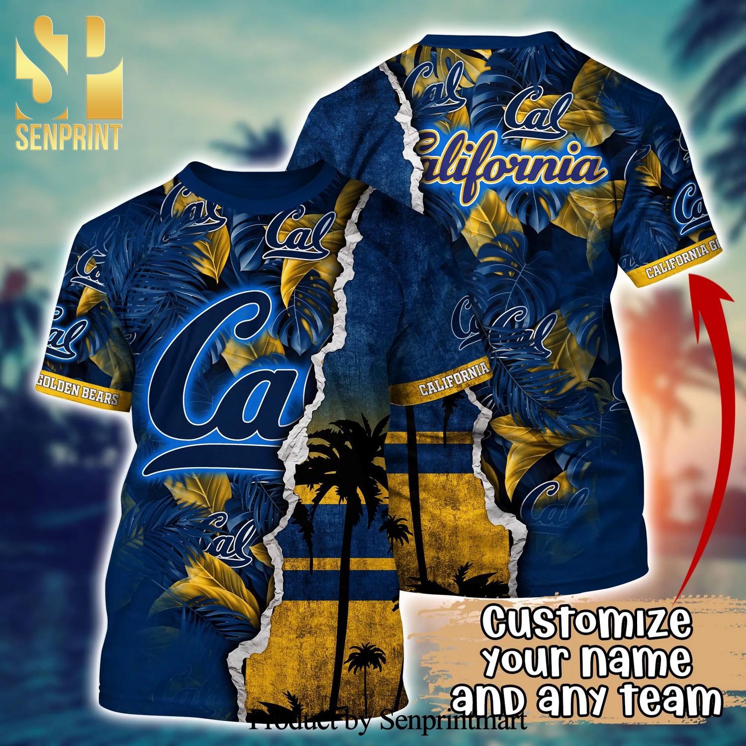 La Dodgers Tropical Pattern For Fans Hawaiian Shirt - Senprintmart Store