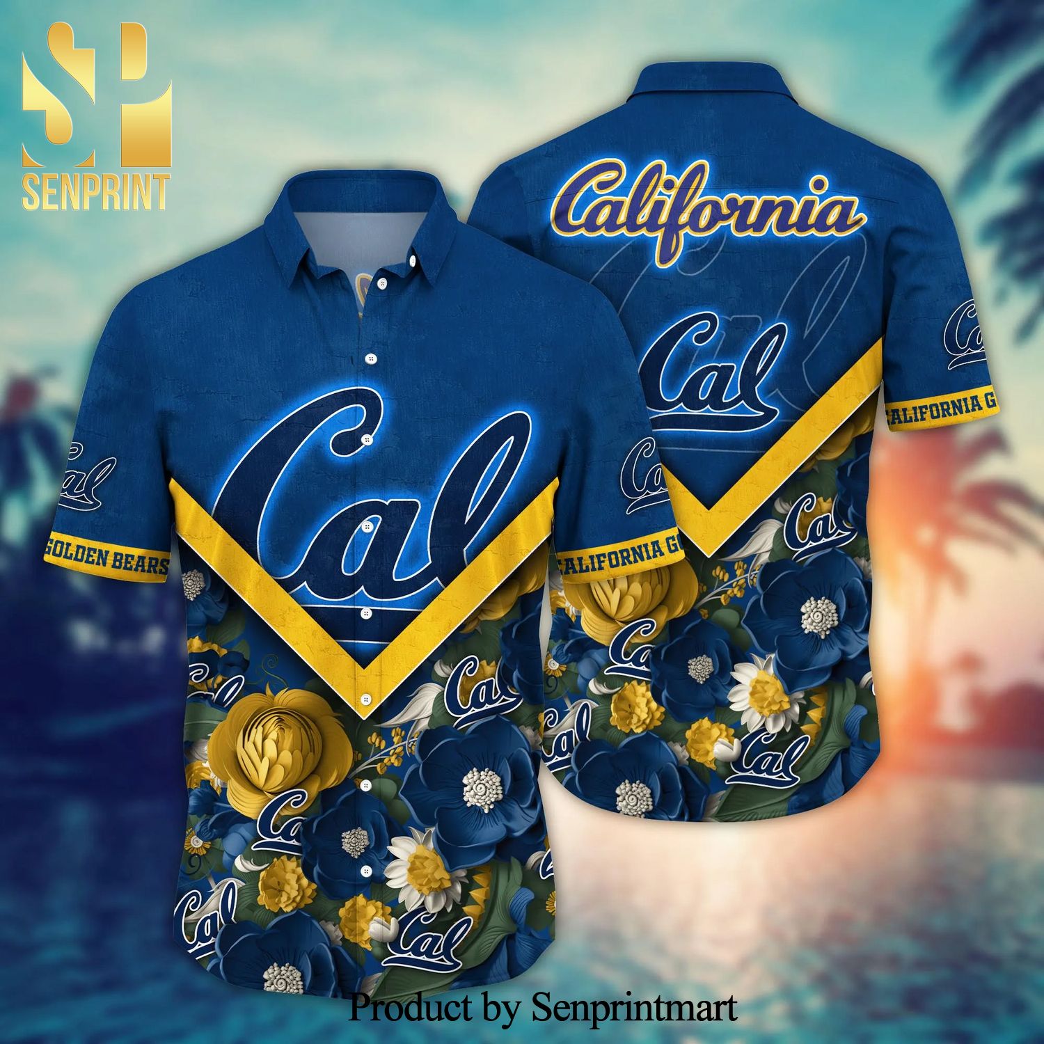 California Golden Bears NCAA For Sports Fan Full Printed Hawaiian Style Shirt