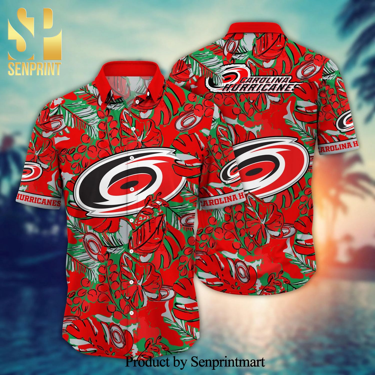Carolina Hurricanes NHL For Sports Fan All Over Printed Hawaiian Style Shirt