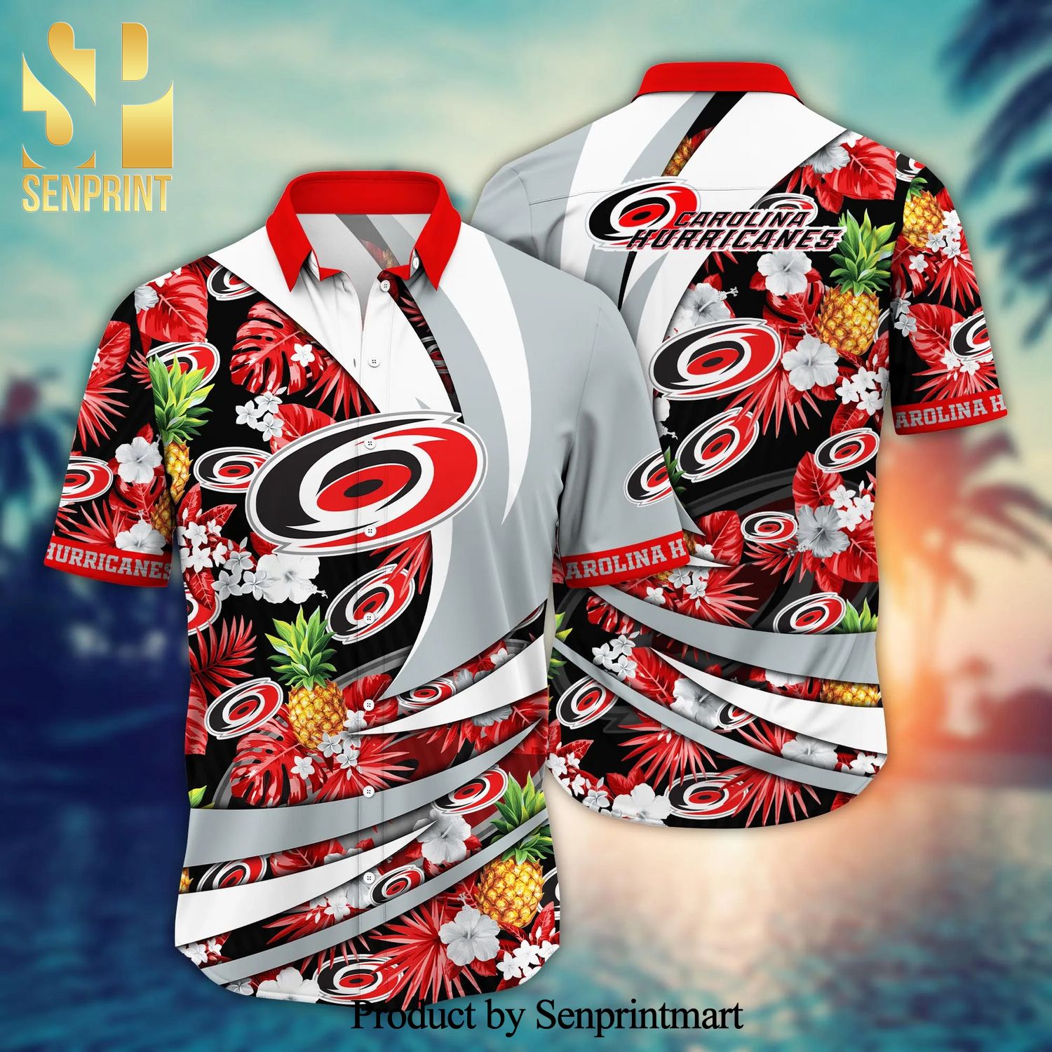 Carolina Hurricanes NHL For Sports Fan Unisex Hawaiian Style Shirt