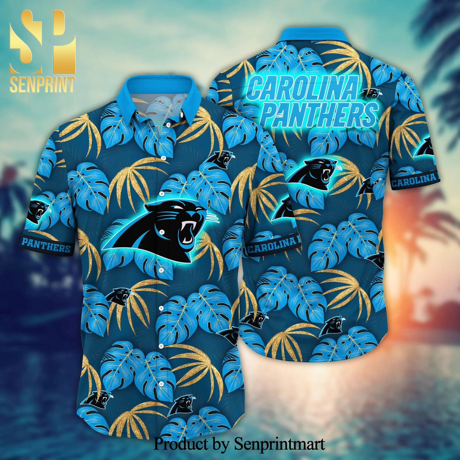 Carolina Panthers NFL For Sports Fan 3D Hawaiian Beach Shirt