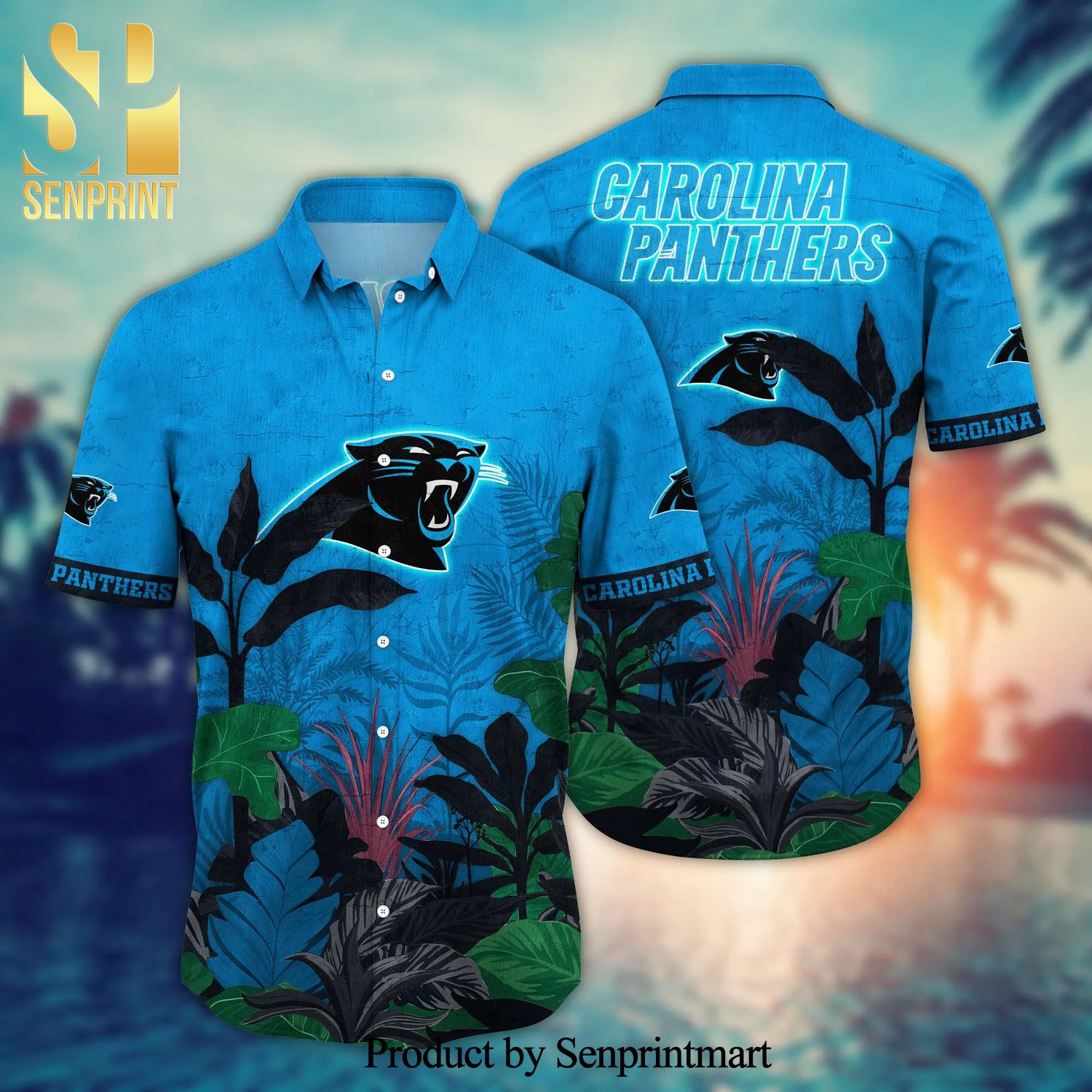 Carolina Panthers NFL For Sports Fan Tropical Hawaiian Style Shirt