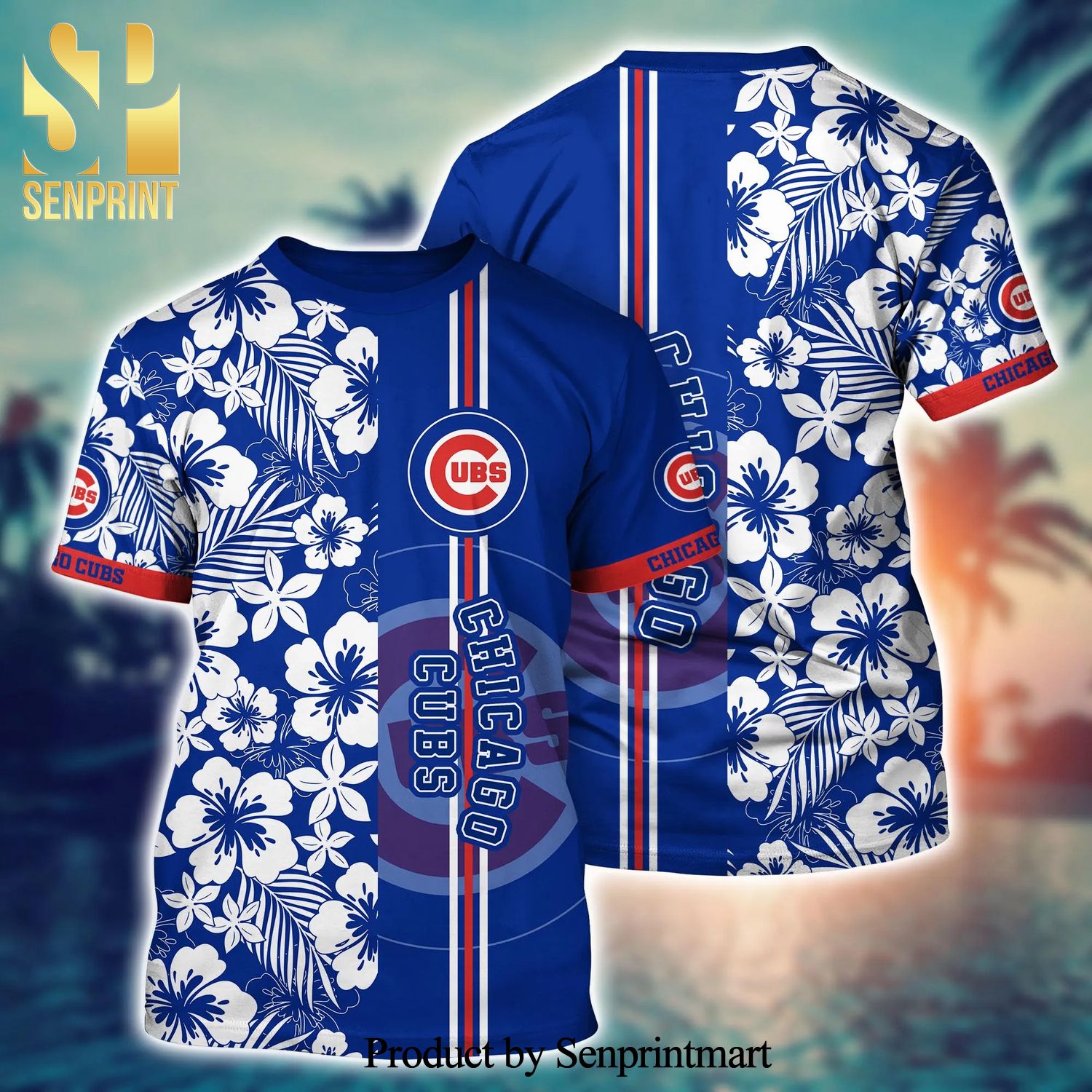 Chicago Cubs Flamingo All Over Print Summer Short Sleeve Hawaiian