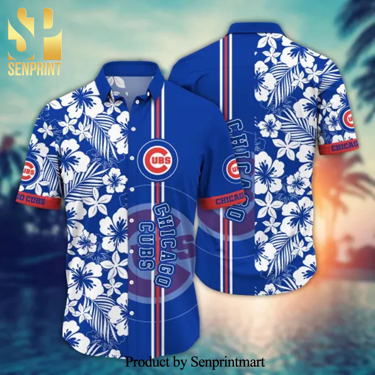 Chicago Cubs Major League Baseball Print Hawaiian Shirt For Men Women
