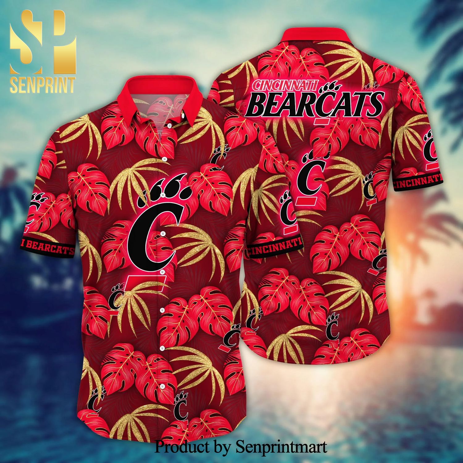 Cincinnati Bearcats NCAA For Sports Fan Tropical Hawaiian Beach Shirt