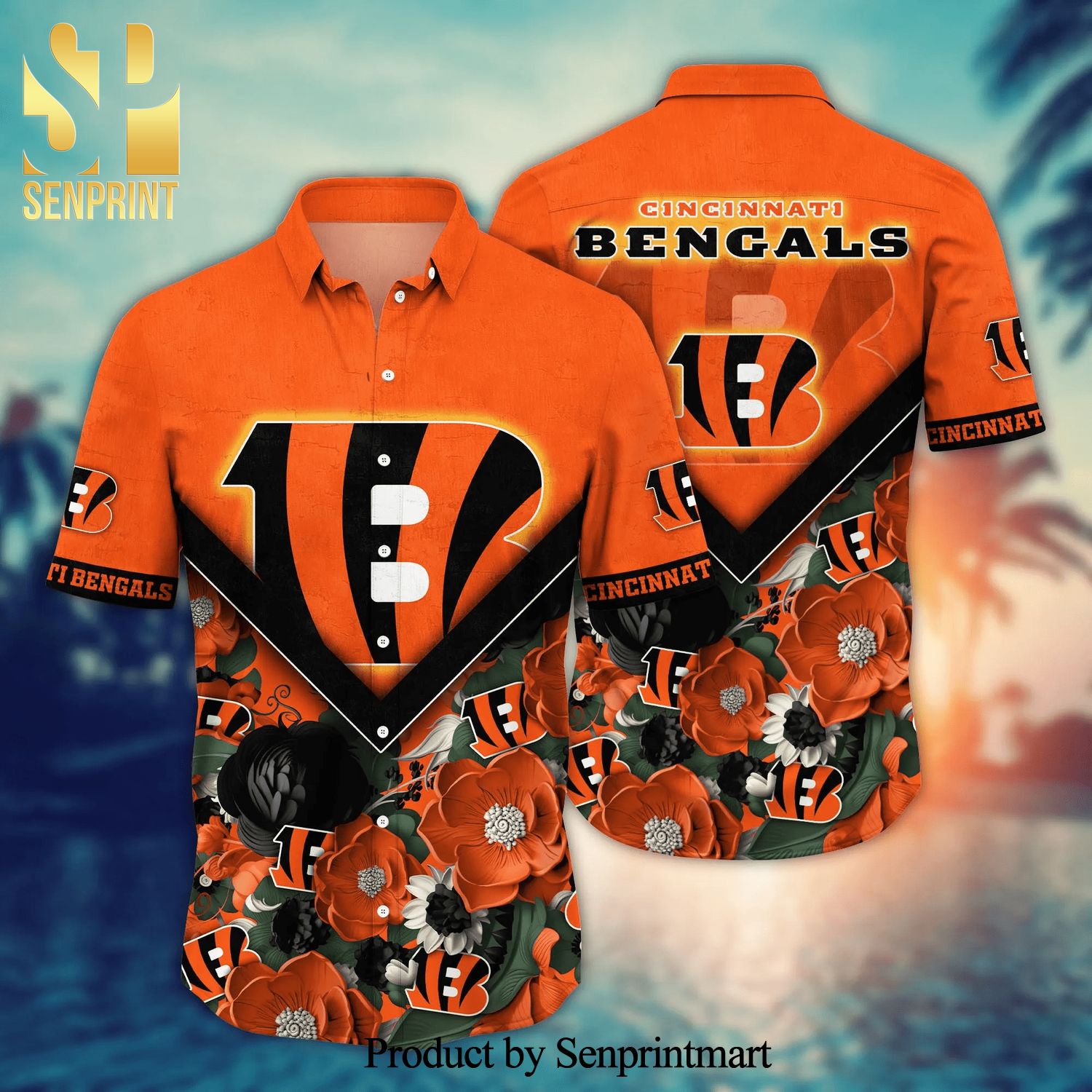 Cincinnati Bengals NFL For Sports Fan Aloha Hawaiian Beach Shirt