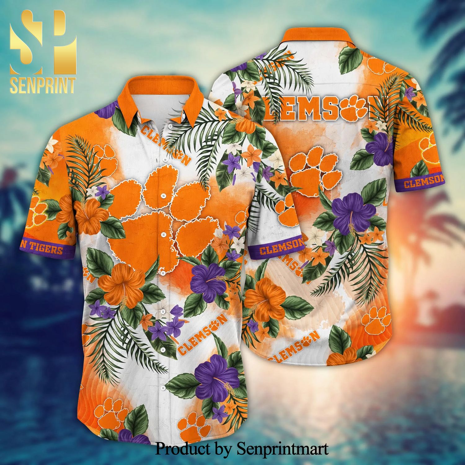 Clemson Tigers NCAA For Sports Fan Classic Hawaiian Beach Shirt
