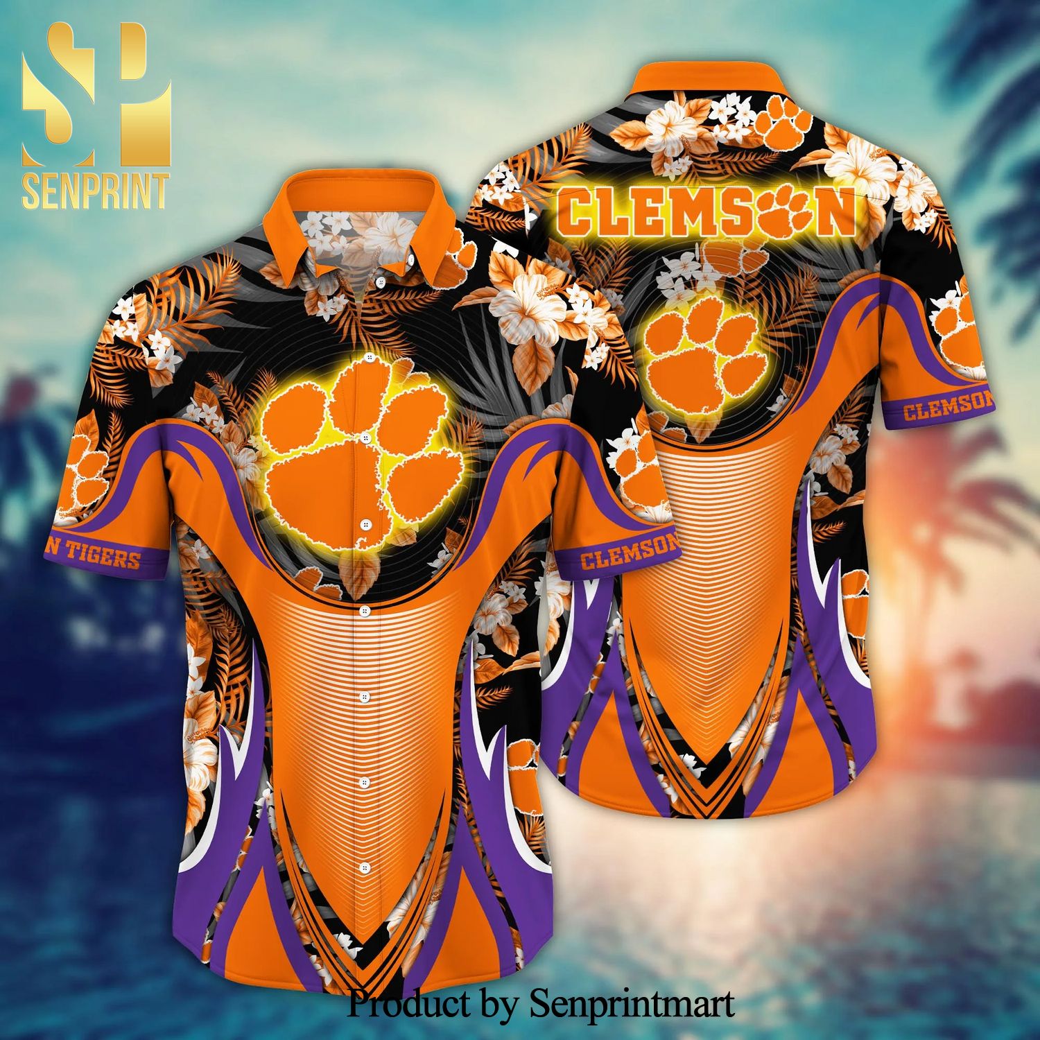 Clemson Tigers NCAA For Sports Fan Unisex Hawaiian Style Shirt