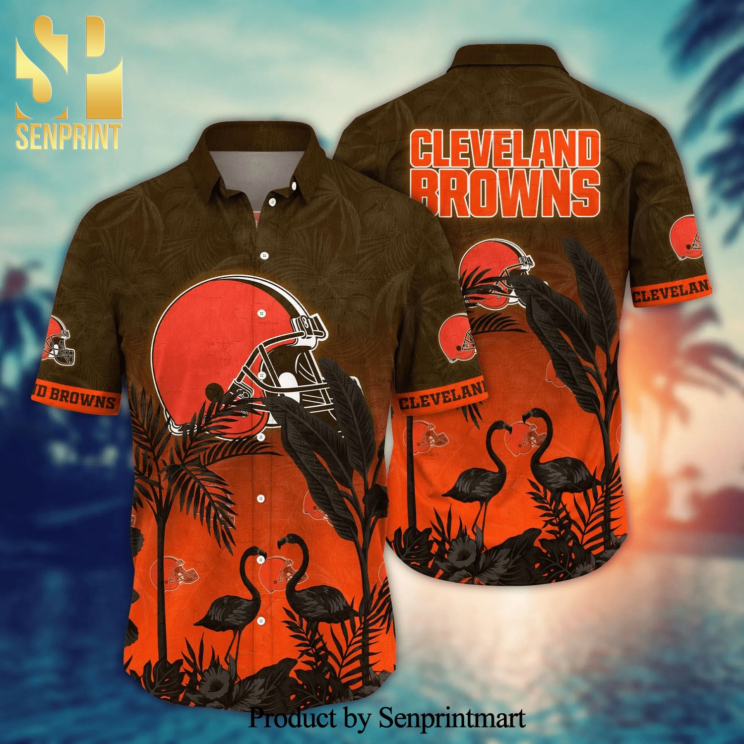 Cleveland Browns NFL For Sports Fan Unisex Hawaiian Style Shirt