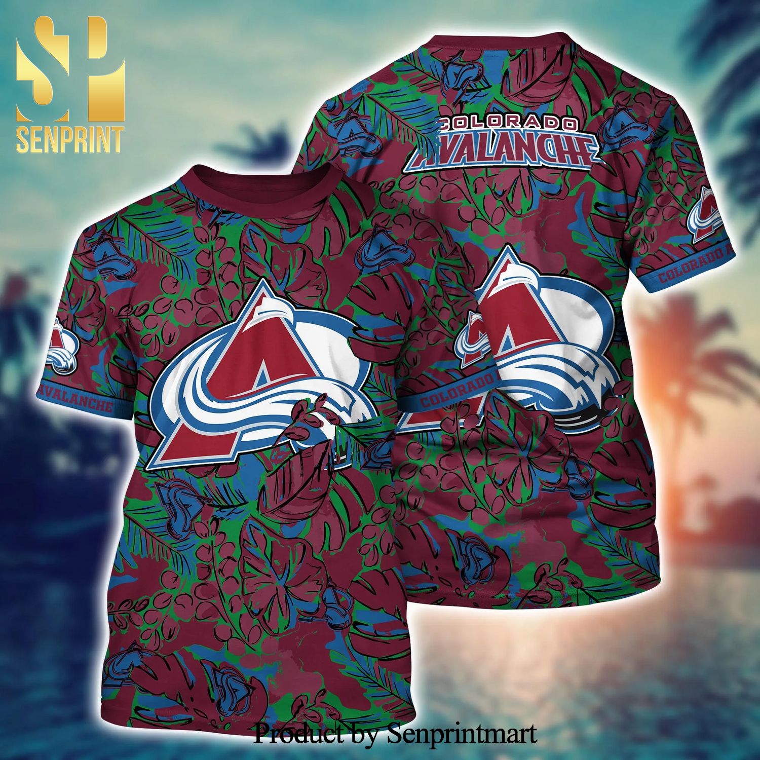 Colorado Avalanche NHL For Sports Fan Summer Hawaiian Beach Shirt -  Senprintmart Store