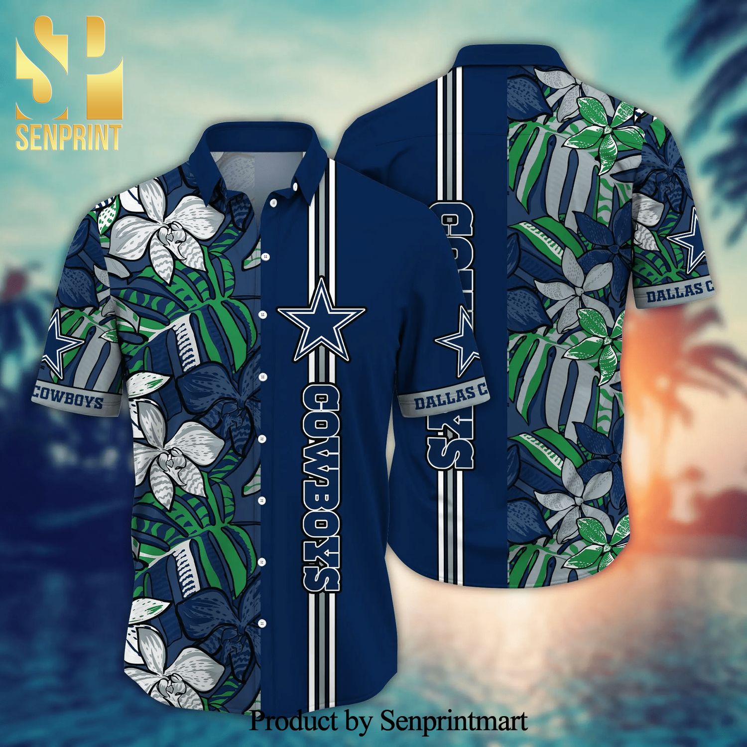 Dallas Cowboys NFL For Sports Fan Aloha Hawaiian Beach Shirt