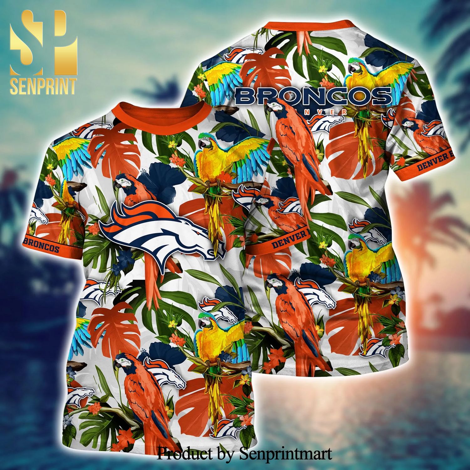 Denver Broncos Nfl Hawaiian Shirt And Short For Fans