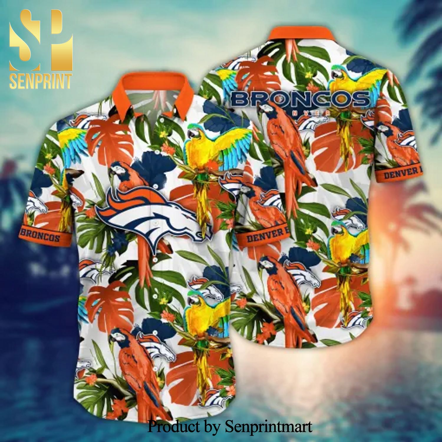 Detroit Lions NFL For Sports Fan Floral Hawaiian Shirt - Senprintmart Store