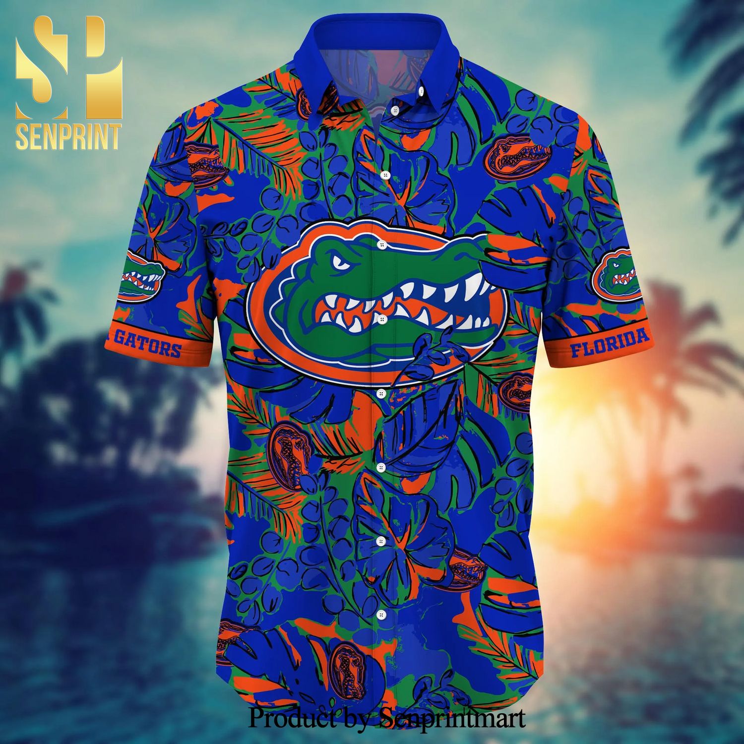 Florida Gators NCAA Flower Hawaiian Shirt - Growkoc