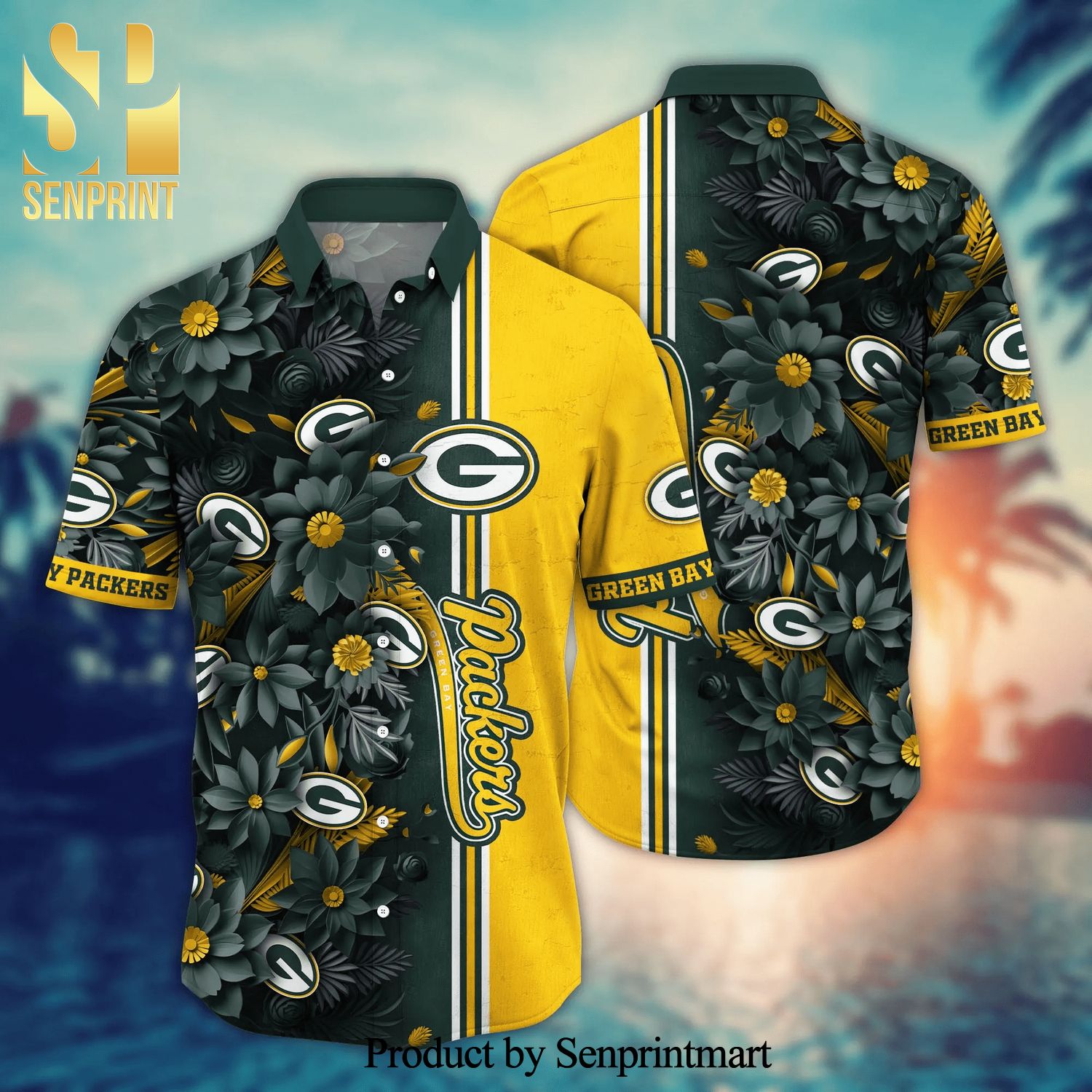 Green Bay Packers NFL For Sports Fan Unisex Hawaiian Shirt