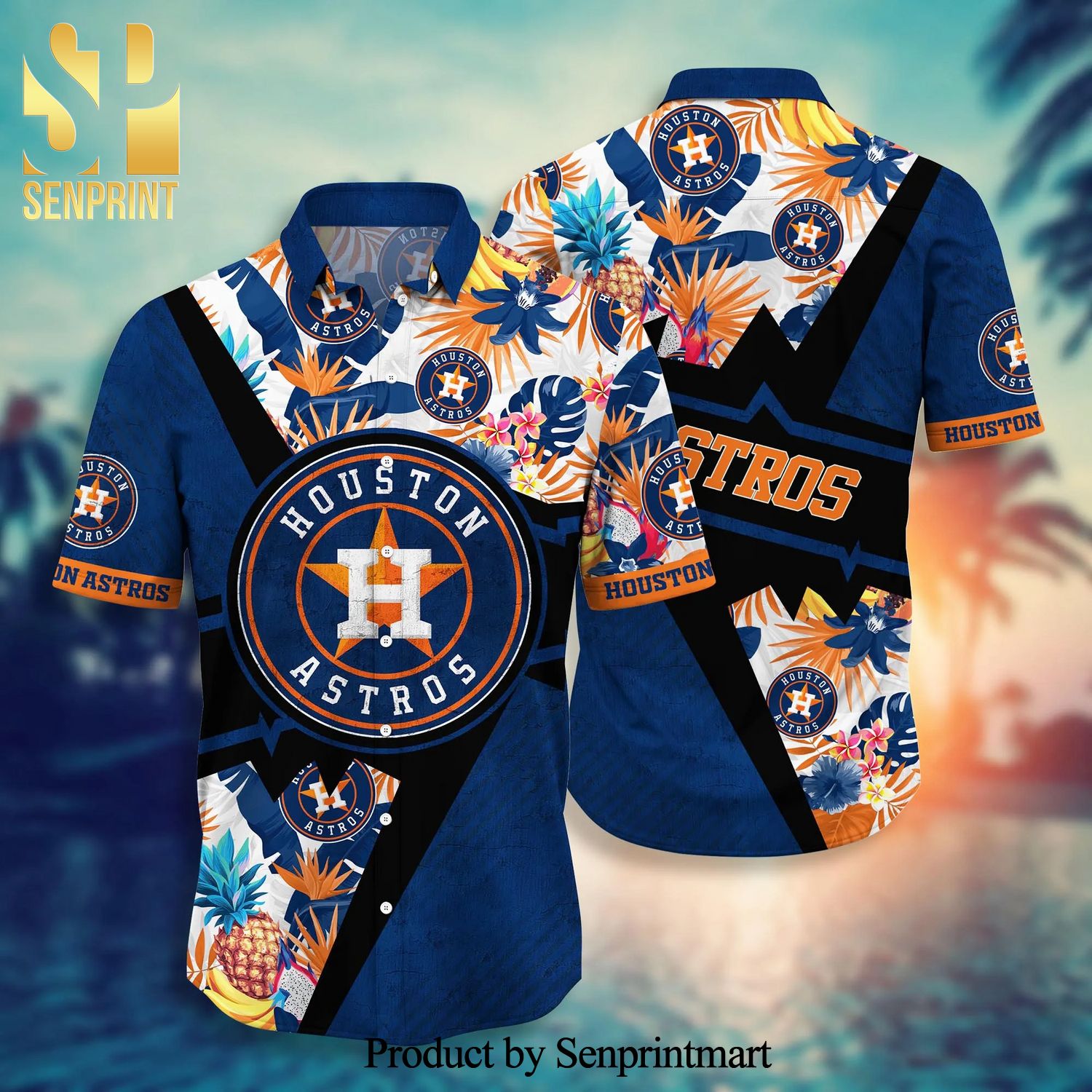 Houston Astros MLB For Sports Fan Vacation Gift Hawaiian Beach Shirt