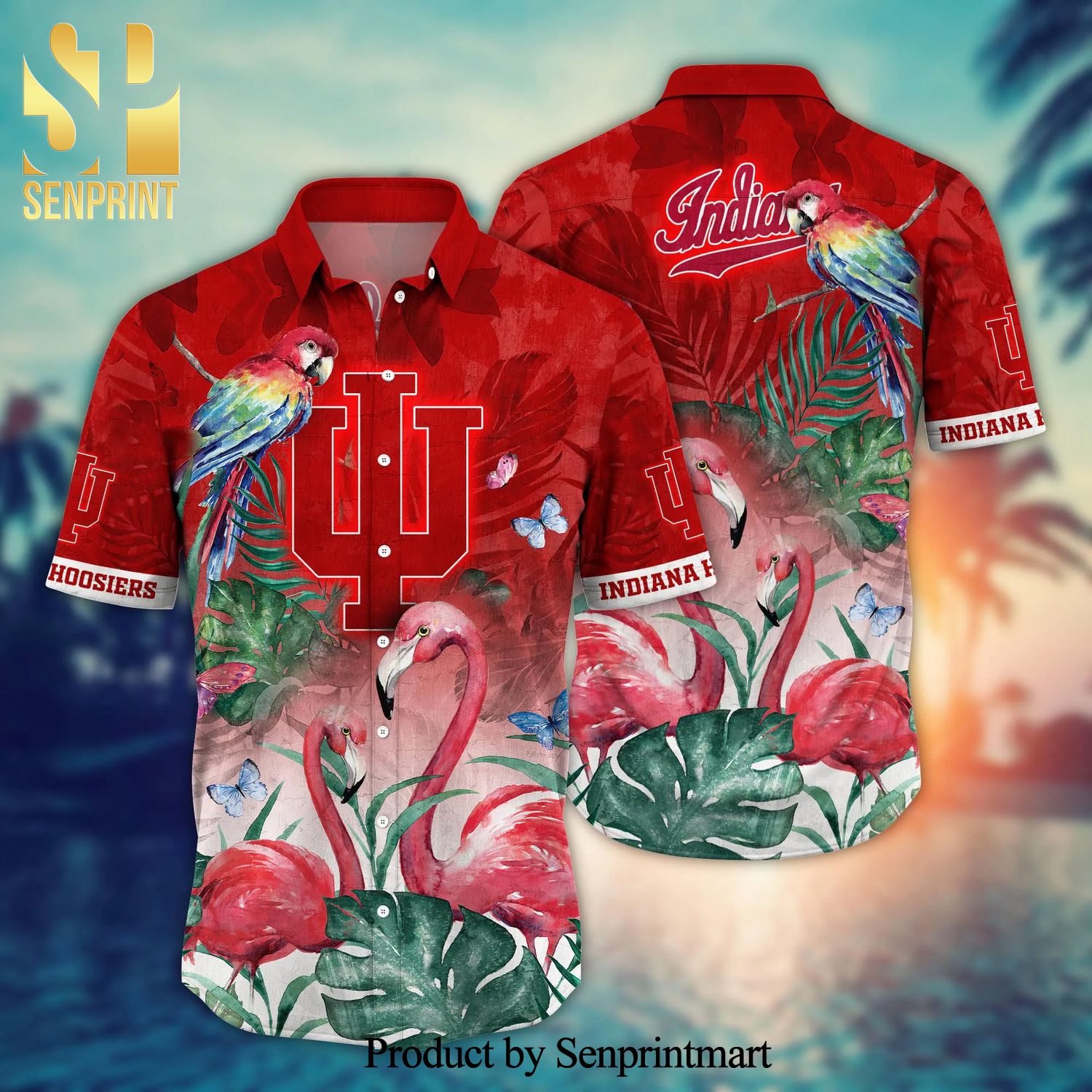 Indiana Hoosiers NCAA For Sports Fan 3D Hawaiian Style Shirt