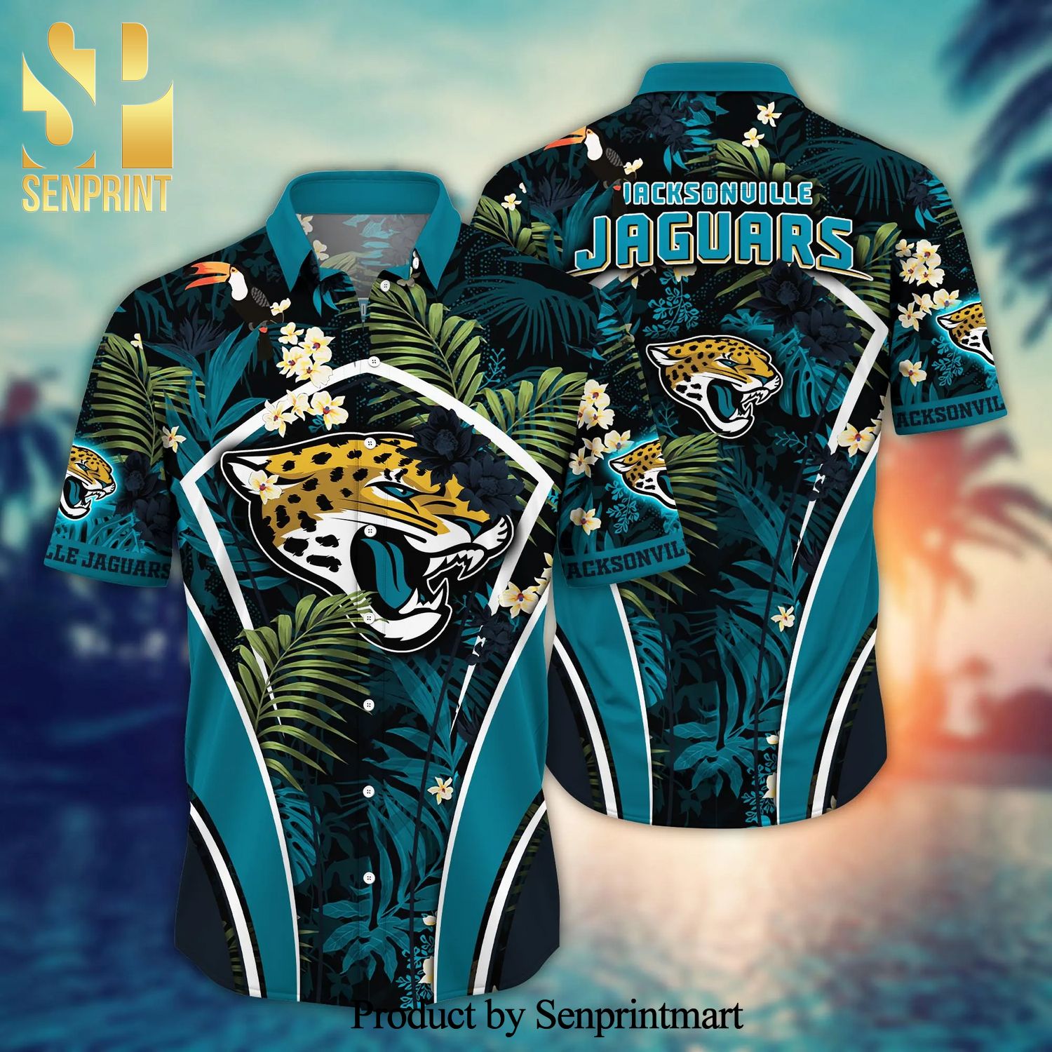 Jacksonville Jaguars NFL For Sports Fan Aloha Hawaiian Shirt