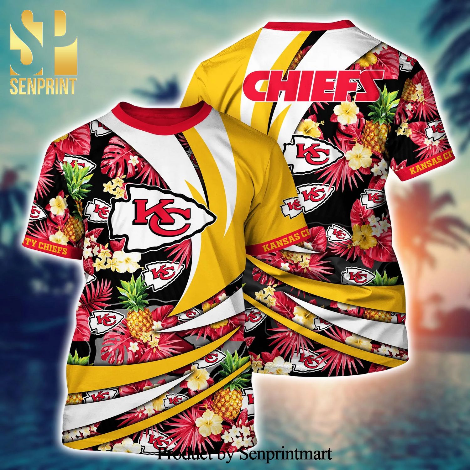 Kansas City Chiefs 3D Hawaiian Shirts design Men And Women For Fans -  Freedomdesign