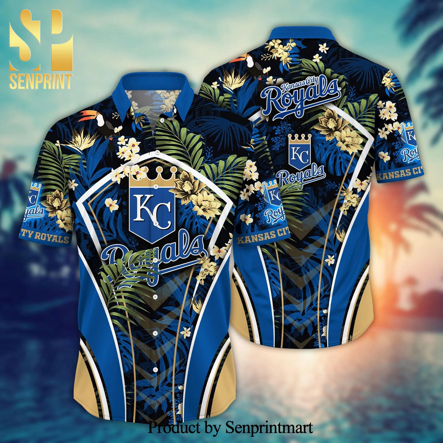 Kansas City Royals MLB For Sports Fan All Over Printed Hawaiian Style Shirt