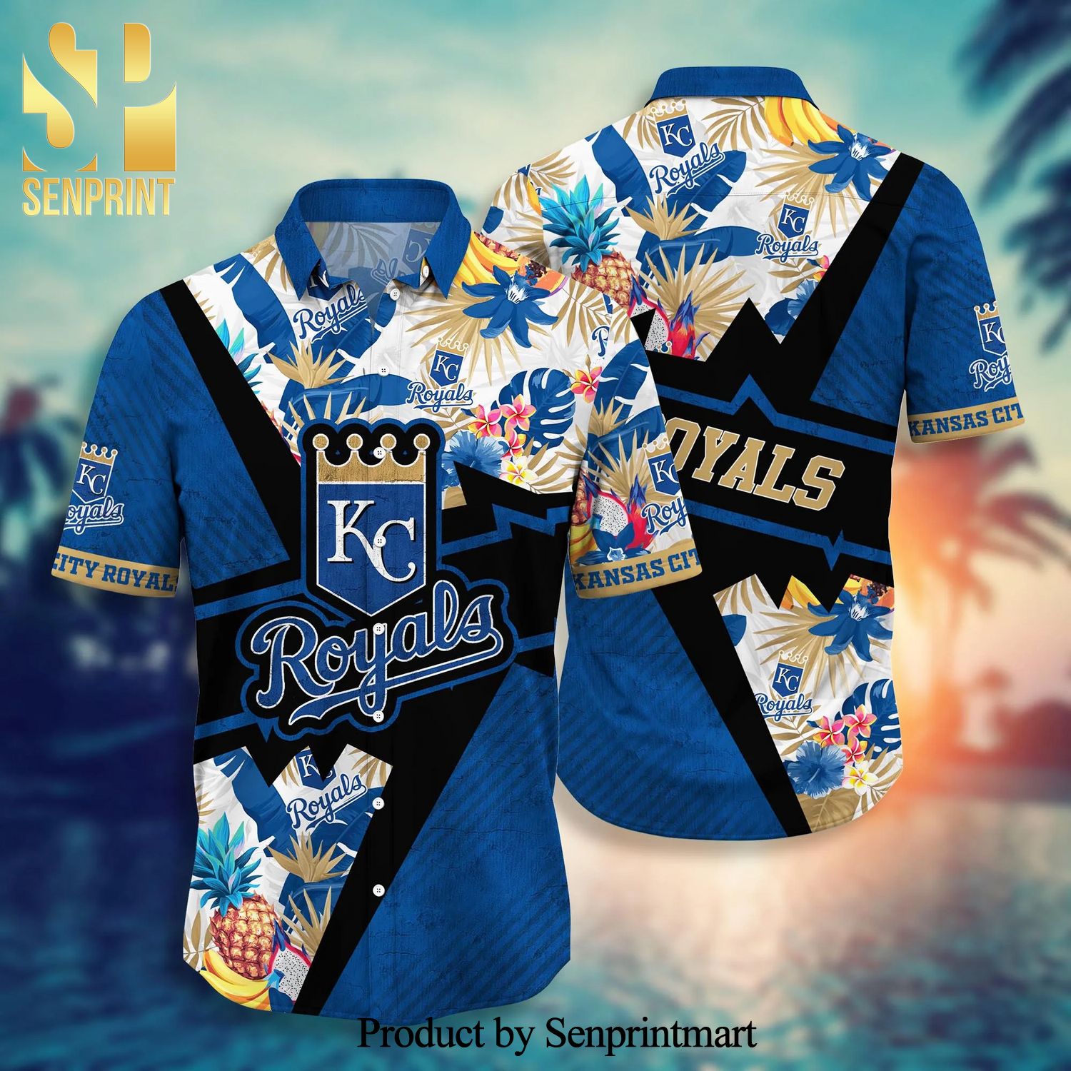 Kansas City Royals MLB For Sports Fan Full Printed Hawaiian Beach Shirt -  Senprintmart Store