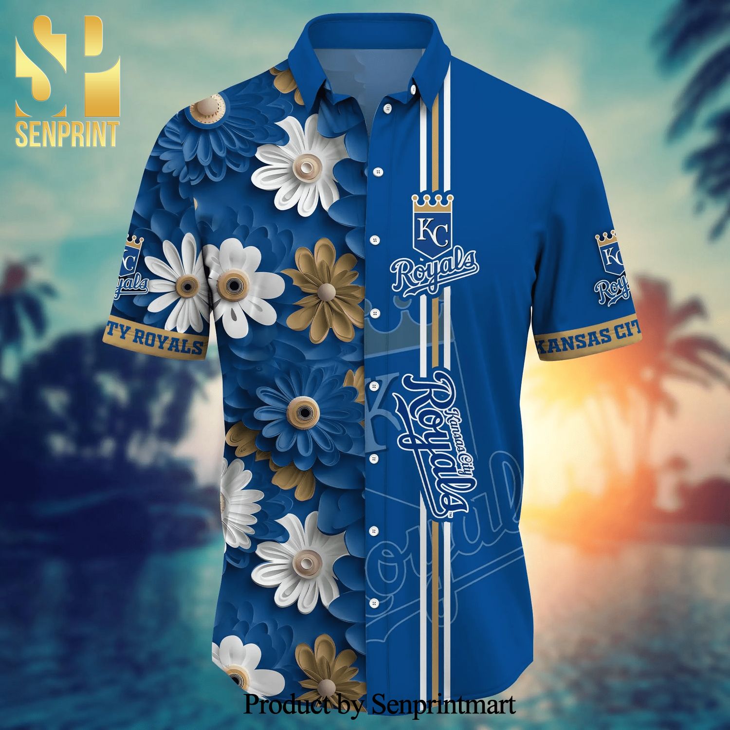 Kansas City Royals MLB For Sports Fan Pattern Hawaiian Beach Shirt -  Senprintmart Store