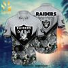 Las Vegas Raiders NFL For Sports Fan Flower Hawaiian Style Shirt