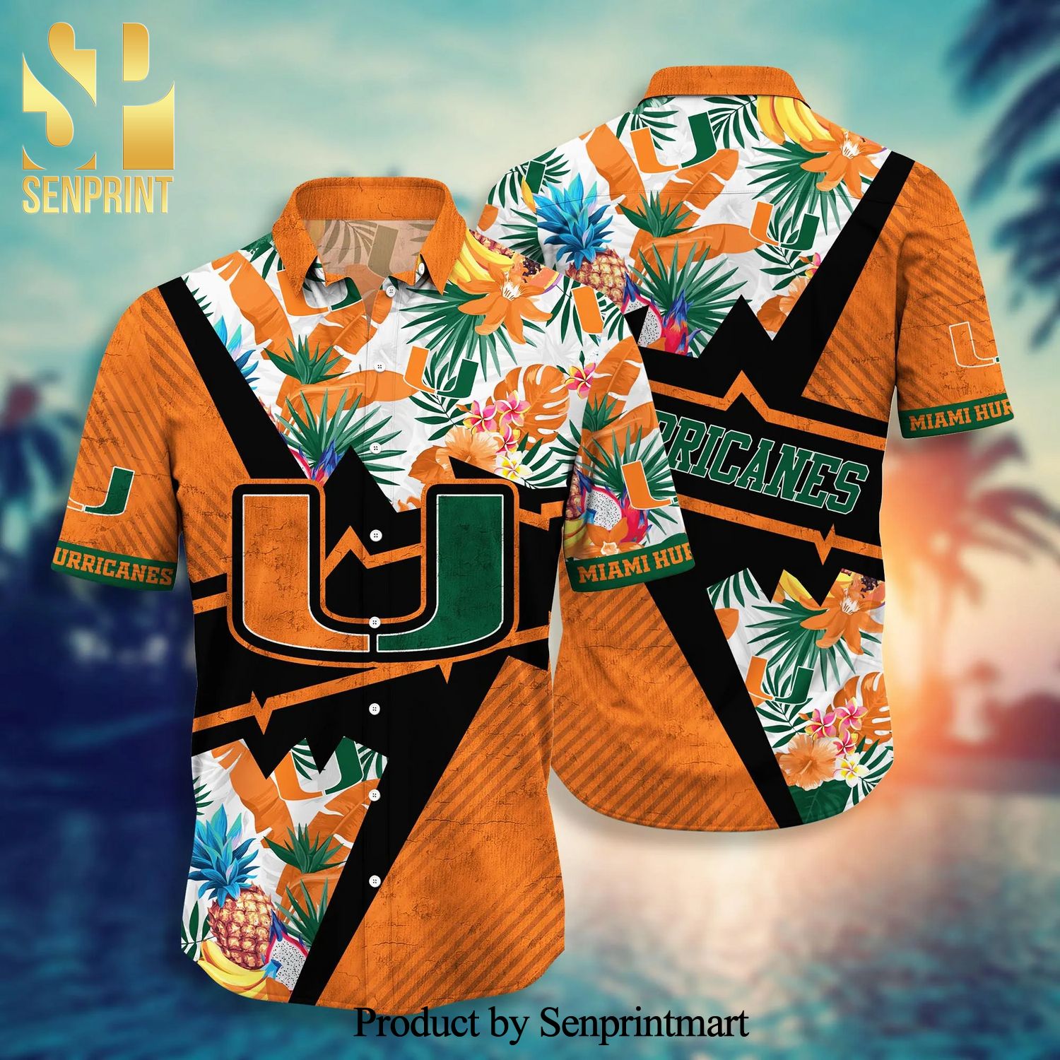 Miami Hurricanes NCAA For Sports Fan Summer Hawaiian Style Shirt