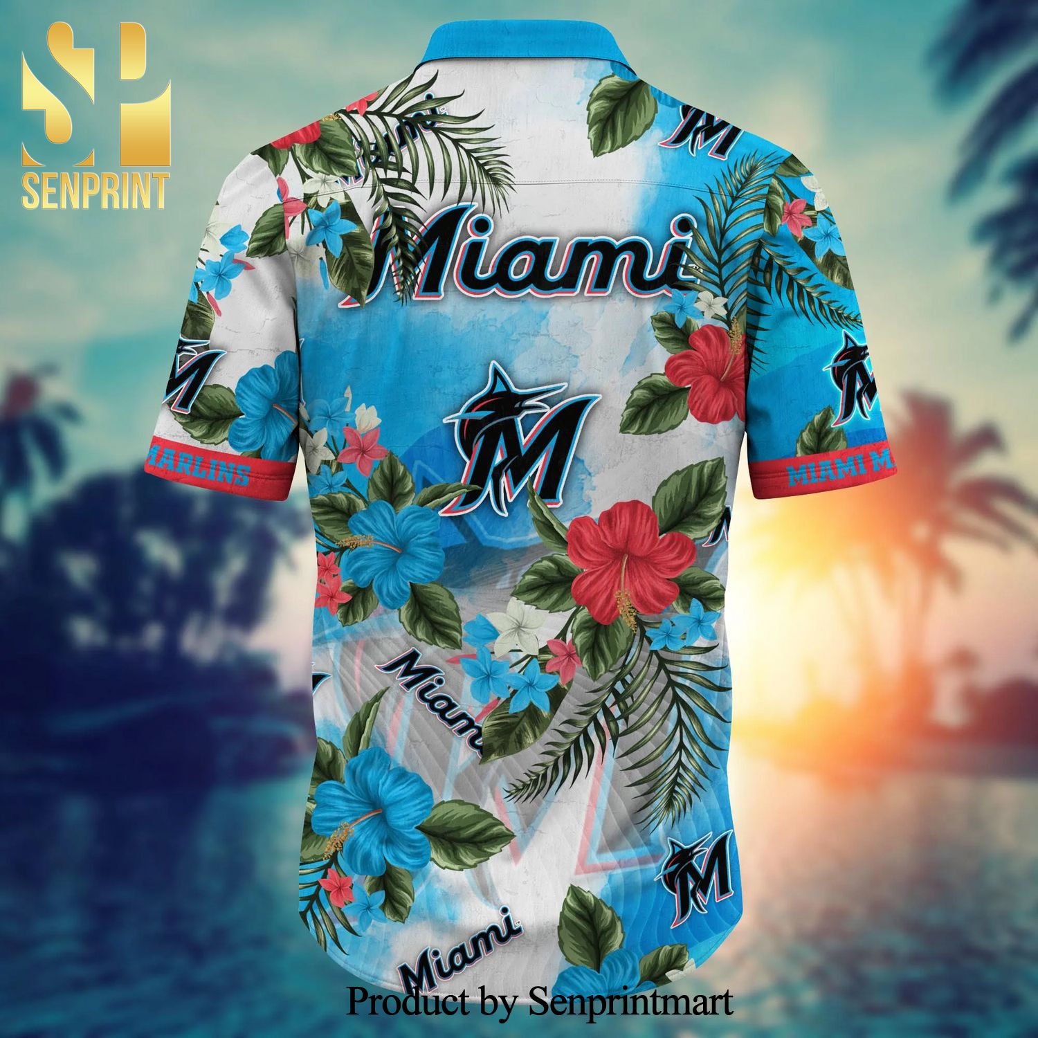 Miami Marlins Baby Yoda Lover Tropical Style Hawaiian Shirt And