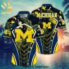 Michigan Wolverines NCAA For Sports Fan 3D Hawaiian Beach Shirt