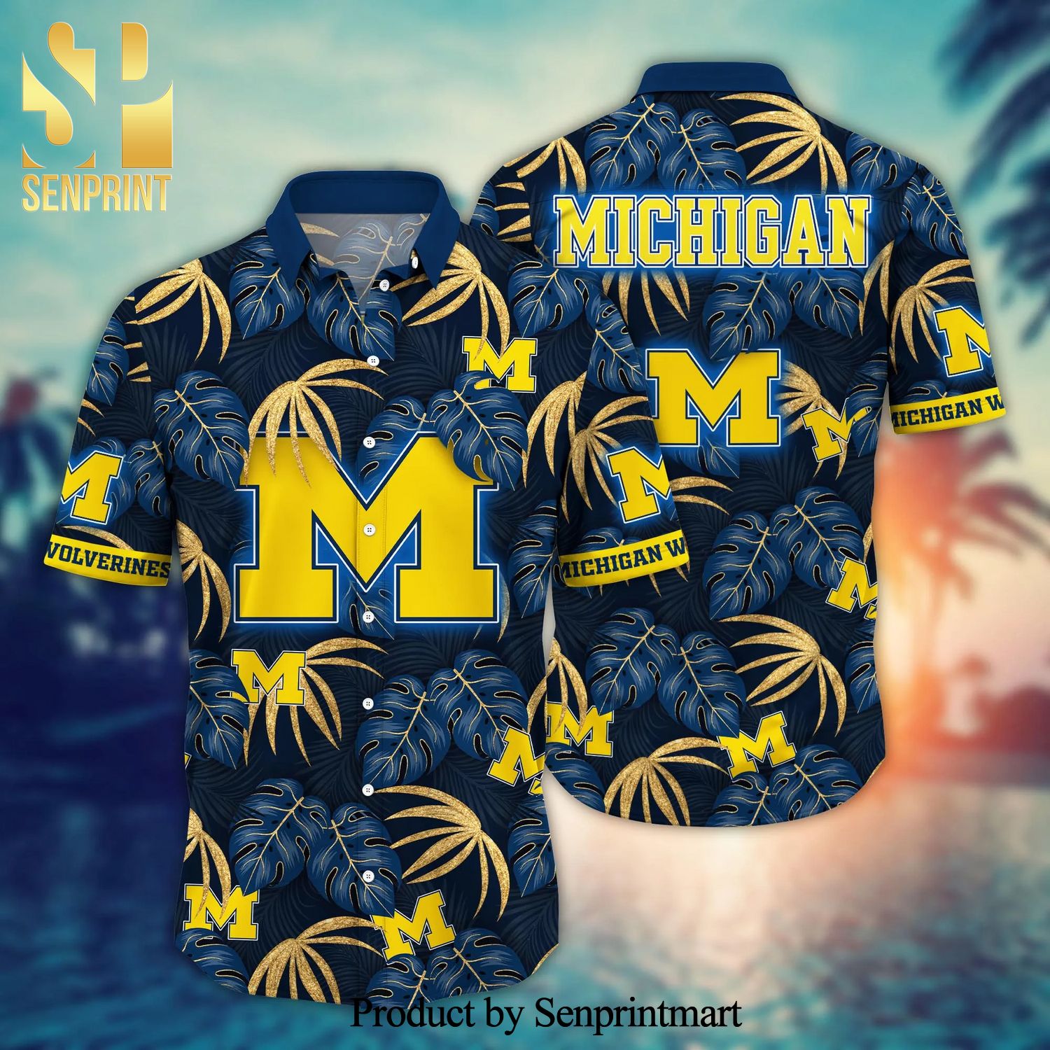 Michigan Wolverines NCAA For Sports Fan Classic Hawaiian Style Shirt