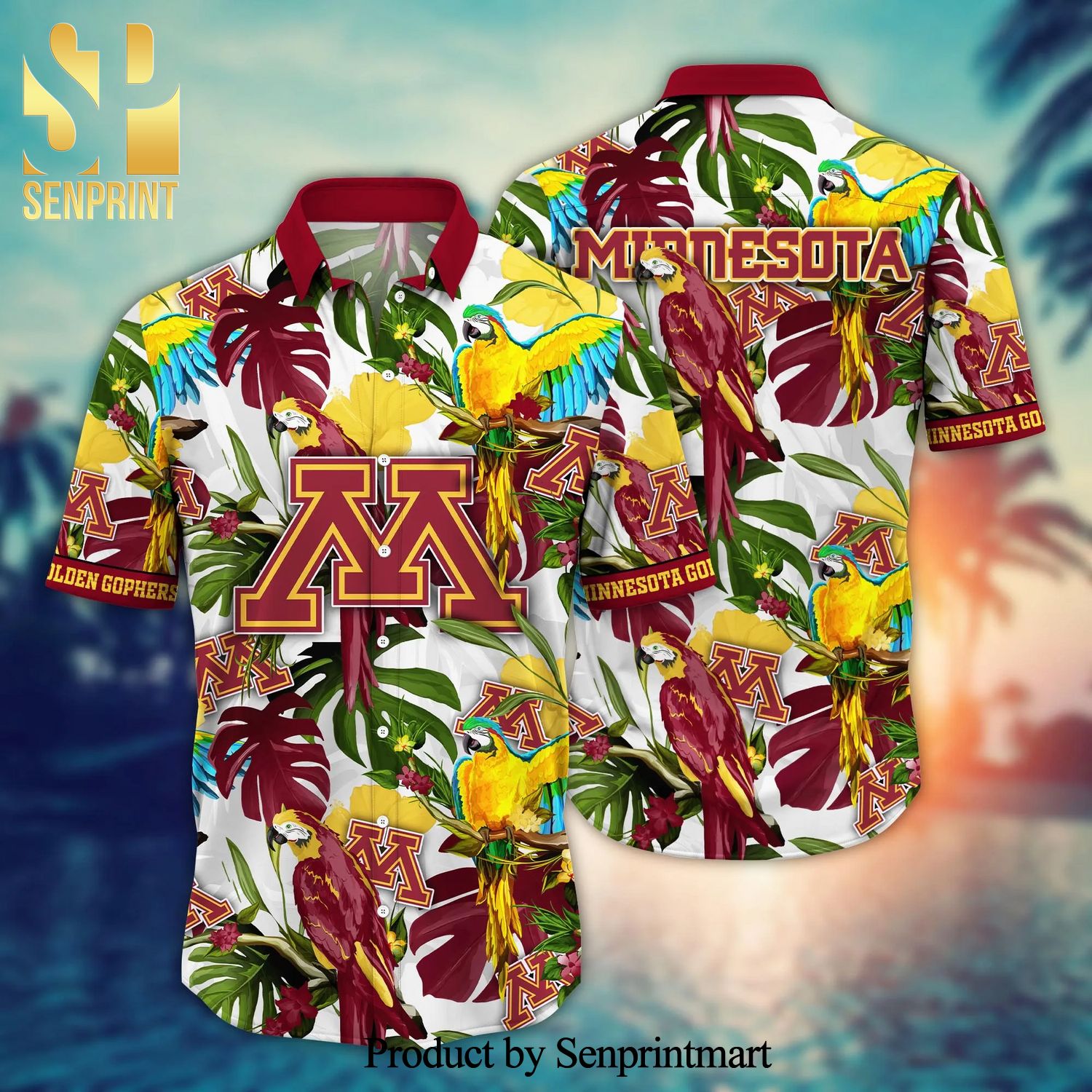 Minnesota Golden Gophers NCAA For Sports Fan Full Print Hawaiian Shirt