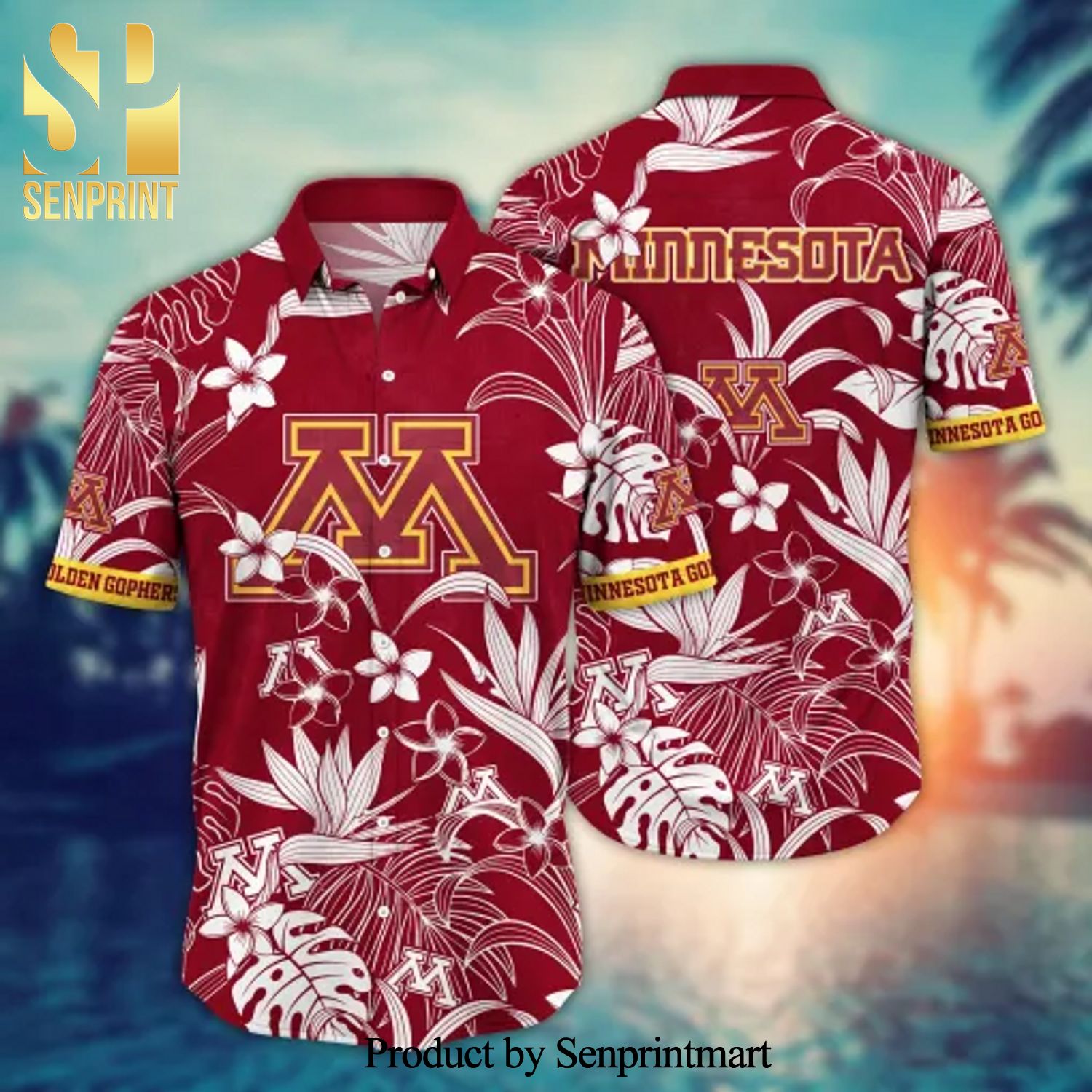 Minnesota Vikings NFL For Sports Fan Full Print Hawaiian Shirt -  Senprintmart Store