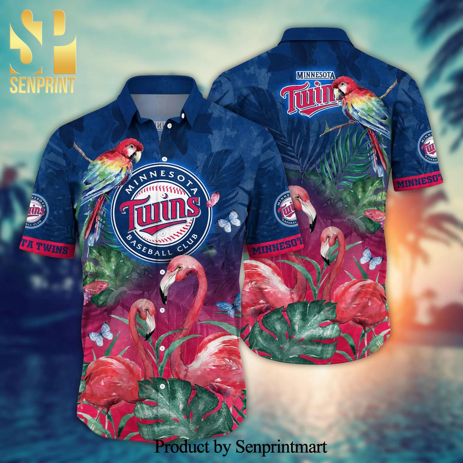 Minnesota Twins MLB For Sports Fan 3D Full Print Hawaiian Shirt