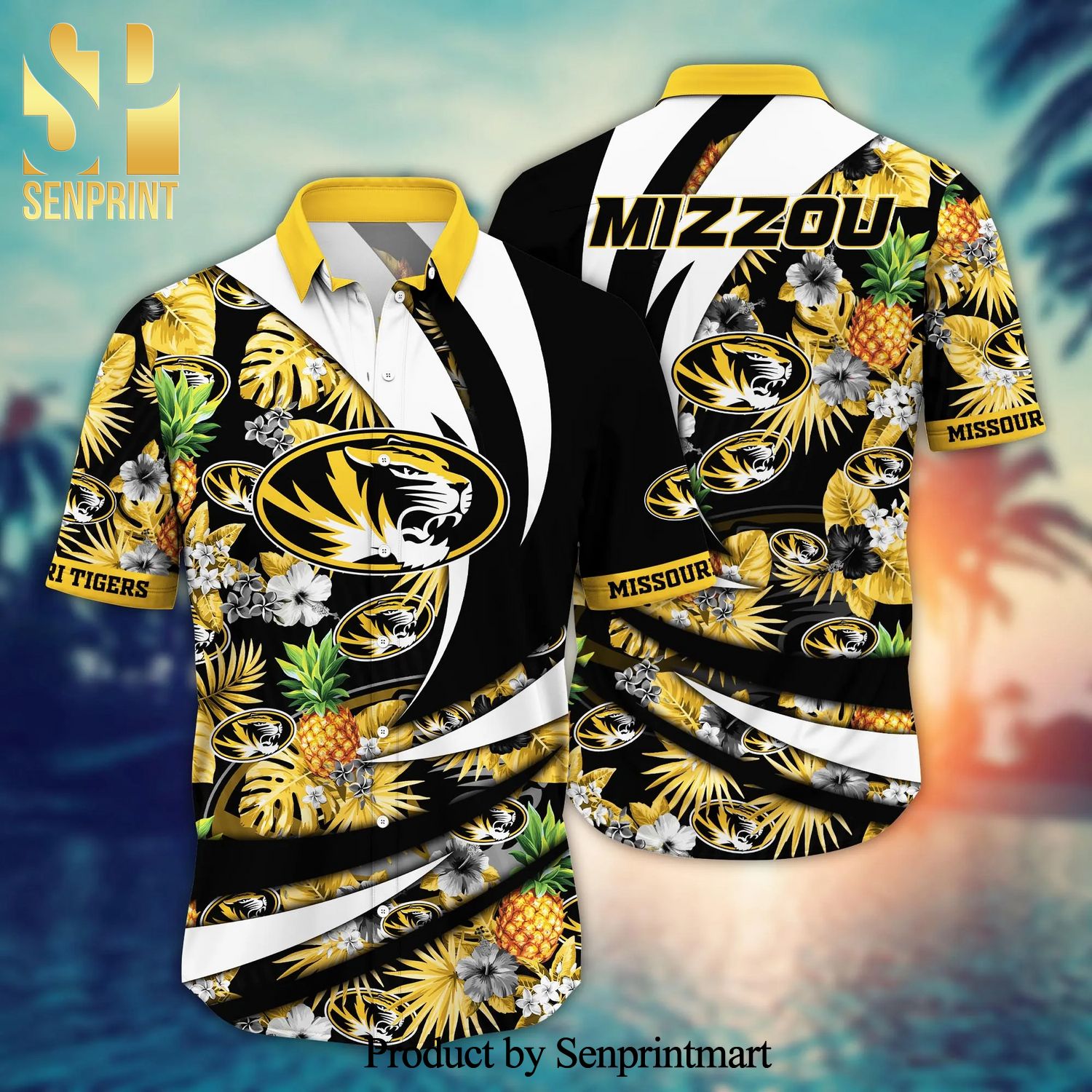 Missouri Tigers NCAA For Sports Fan Tropical Summer Hawaiian Style Shirt