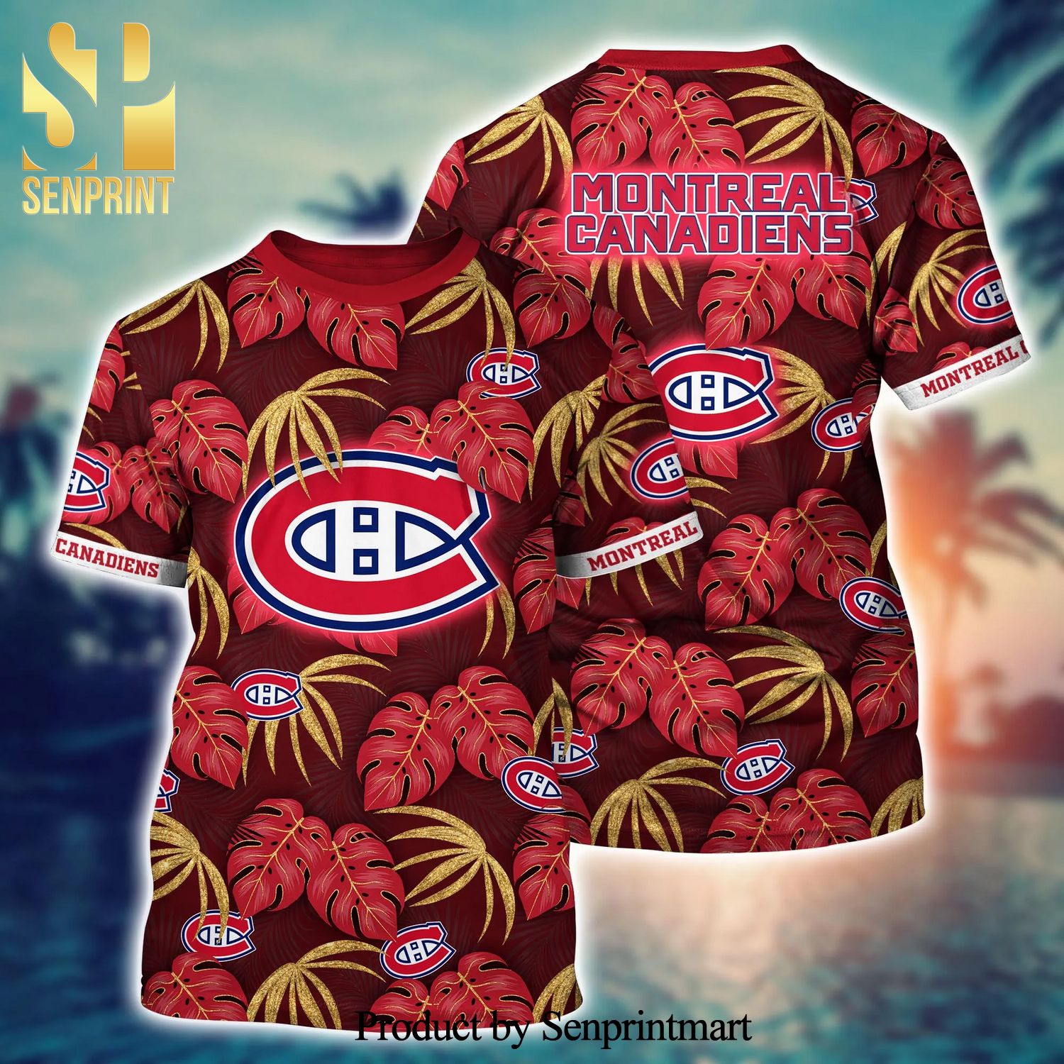 Montreal Canadiens NHL Flower Hawaiian Shirt For Men Women